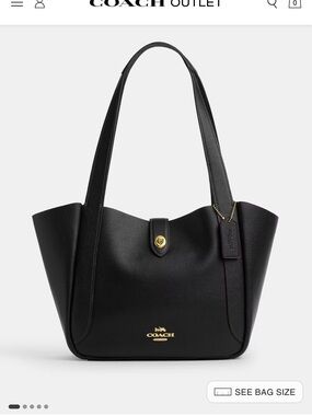Coach Hadley Turnlock Tote Bag